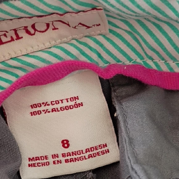 Merona Gray Women's Shorts 100% Cotton Size 8 - Picture 9 of 10